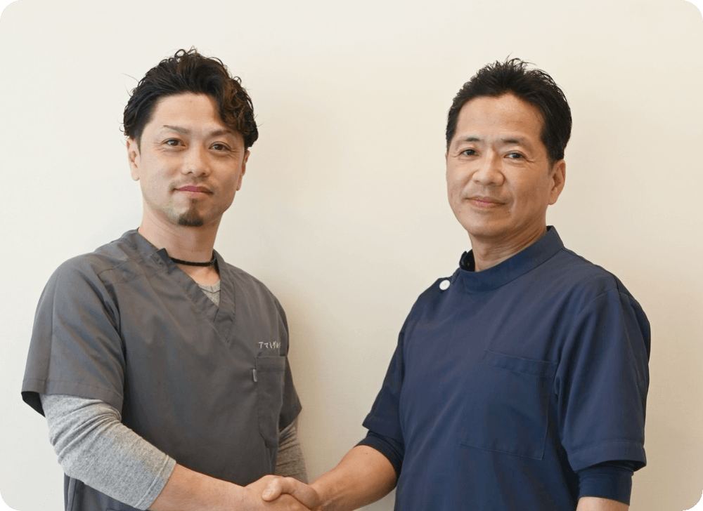 講師と握手する林孝太郎先生